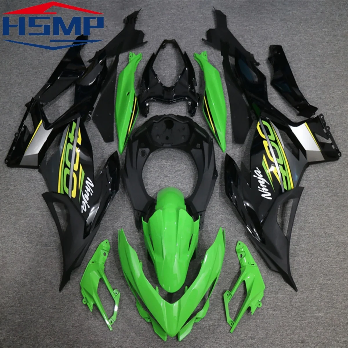 for Kawasaki Ninja400 NINJA 400 2018 2019 2020 2021 2022 2023 motorcycle complete fairing ABS plastic body decoration kit