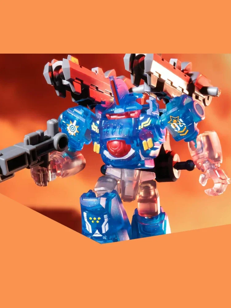 Blokees Original IP ASTRAL RALLY Defender Versie Blind Box Bouwbare Figuur Geassembleerd Mecha Model Display Collectible Speelgoed Cadeau