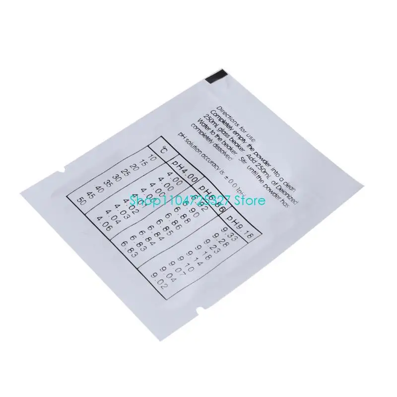D8KF 3-Pack Buffer Solution Powder 4.01pH 6.86pH and 9.18pH Easy Calibration