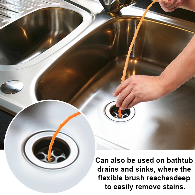 3 قطعة مزيل تسد استنزاف الثعبان ، فتاحة تصريف أداة ثعبان الشعر ، ثعبان المجاري لأداة تنظيف الحمام بالوعة المطبخ