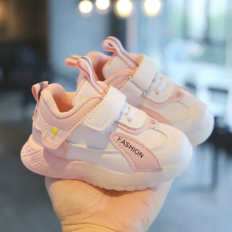 0-3 Years Baby Casual Shoes Toddler Sneakers Infant Newborn Outdoor First Walkers Breathable Anti-slip Baby Boy Girl Sport Shoes