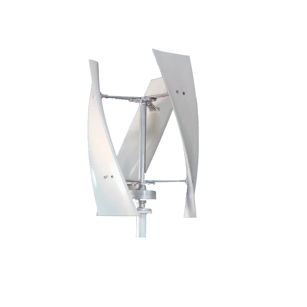 FLTXNY 1000W 2000W Vertical Wind Turbine Generator 24V 300RPM Low Noise Windmill For Home Use