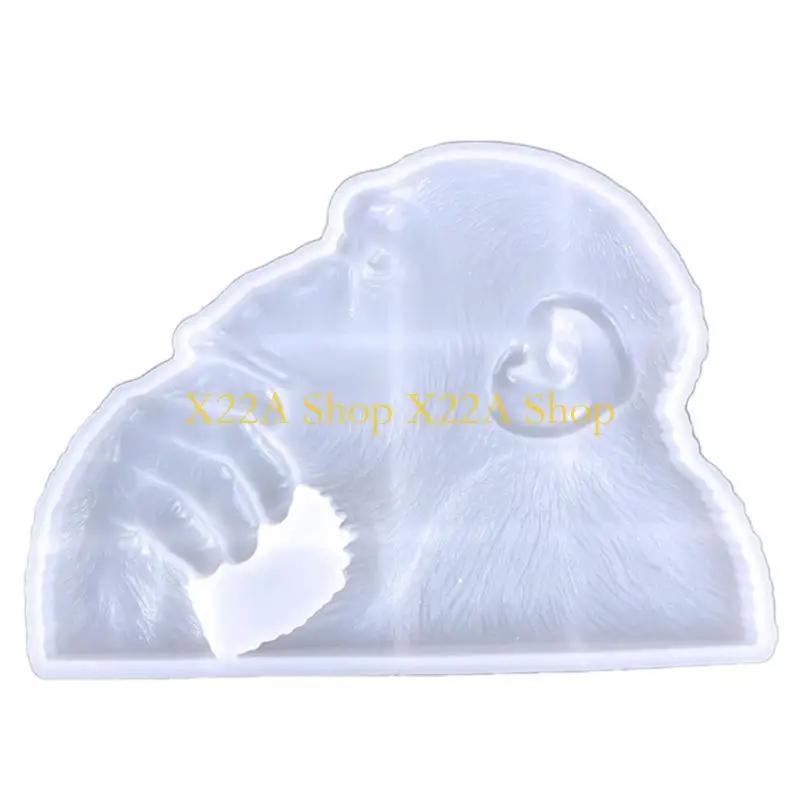 

Уникальная форма для украшения орнамента гориллы для литья смолы для изготовления ювелирных изделий