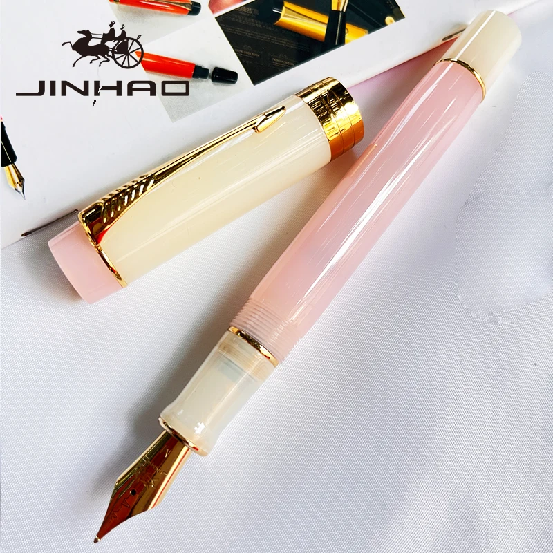 1 PCS JINHAO Century 100 hoogwaardige Klassieke Ontwerp Plastic Materiaal Pijl Clip Iridium Kalligrafie Inkt Pen