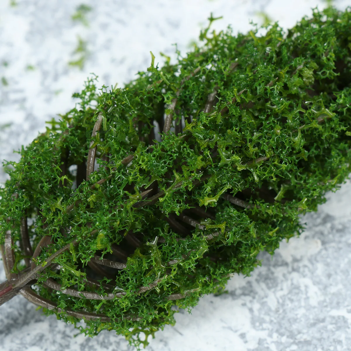 

20pcs Fake Pine Trees Plastic Trees For Diorama Miniature Landscape Scenery Green Decor Micro Landscape Artificial Plants