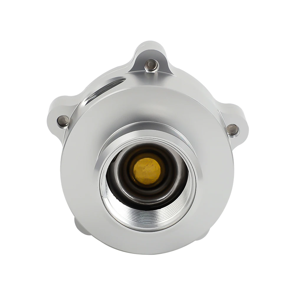 Aluminium-Silber-Inline-Thermostatgehäuse & Bypass-Sensoranschluss für 1-1/2' Schlauch 1,5' -16 mit einem 180°-Anschluss ° Thermostat – Detail 7