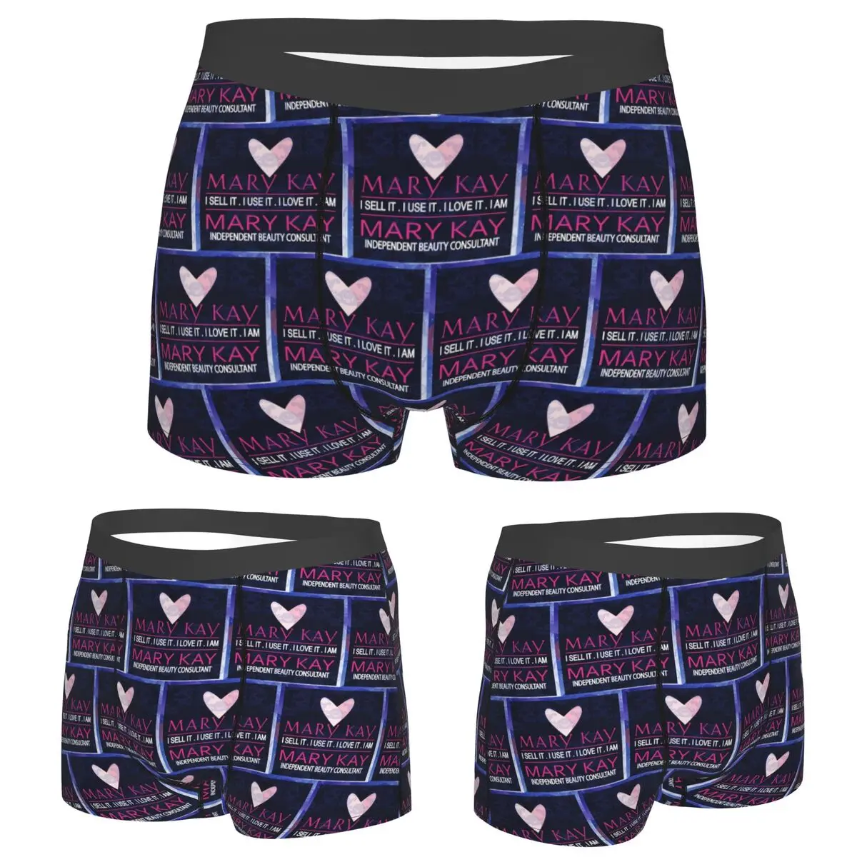 

Boxer Underpants Shorts Mary Kay Cosmetics Panties Male Soft Underwear for Homme Man Boyfriend Gift