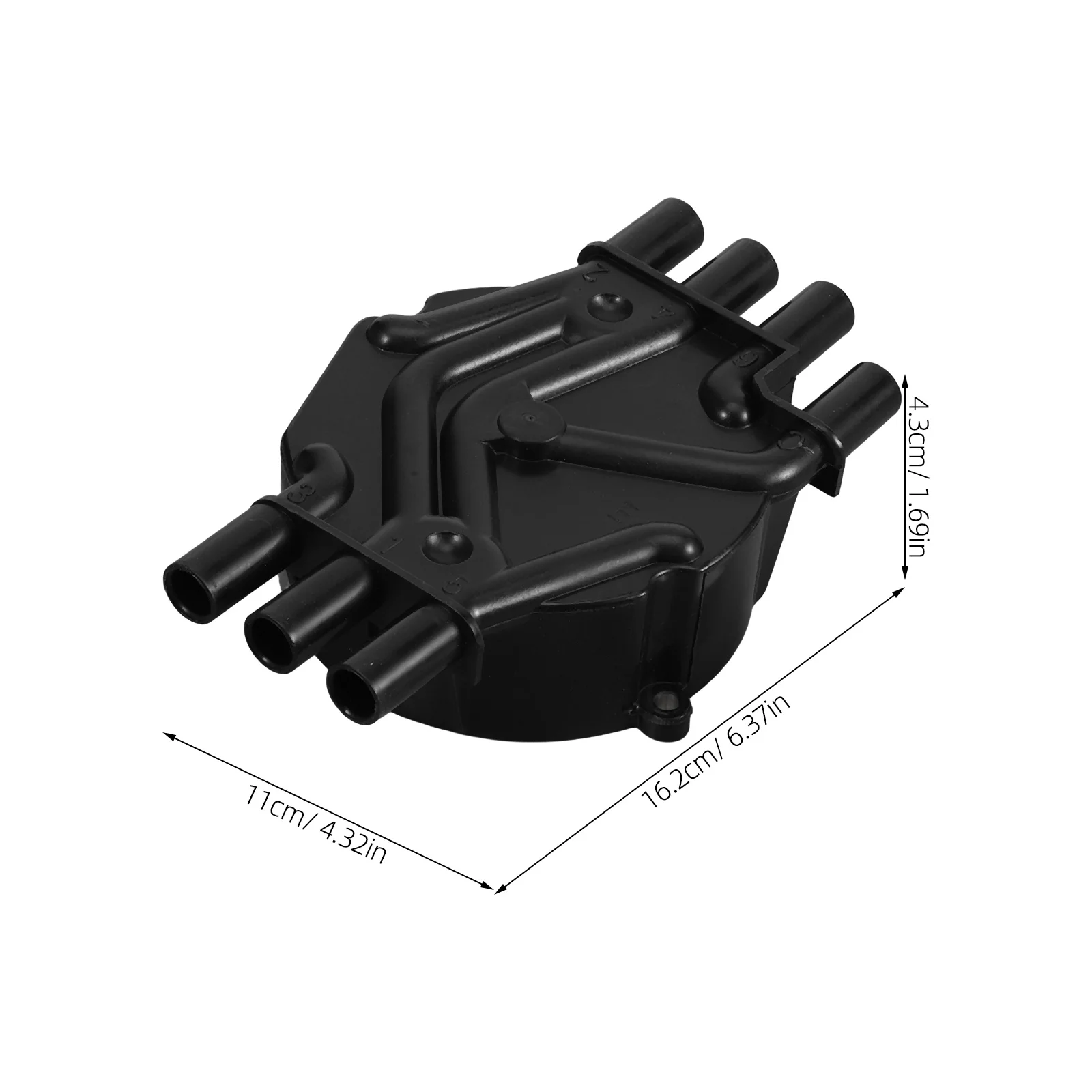

1 Set Heavy Duty Distributor Cap Rotor Kit Car Ignition Replacement Durable Engine Performance Shielding Interference Stable