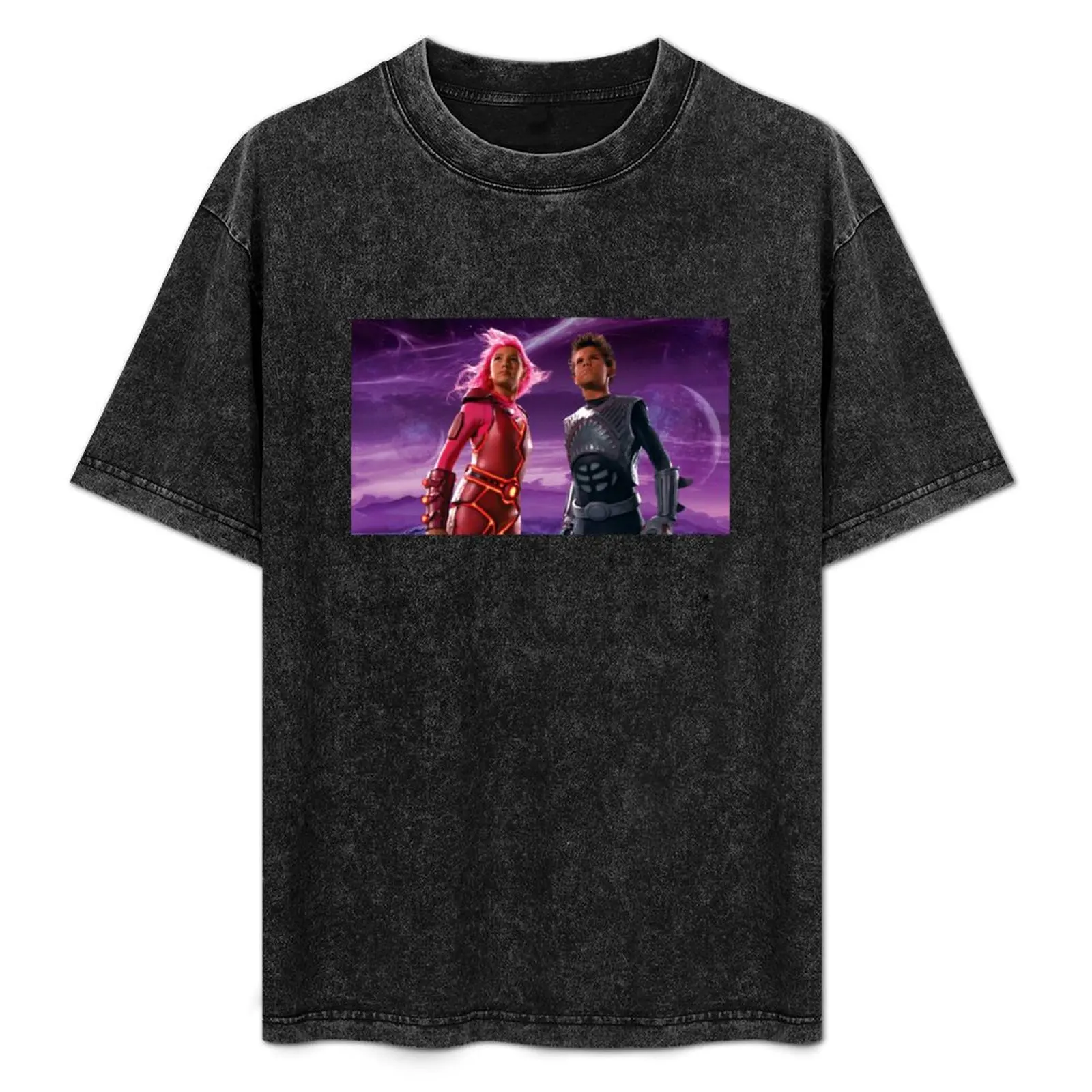 

Sharkboy and Lavagirl T-Shirt Simple Casual Short Sleeve Cotton T-Shirt