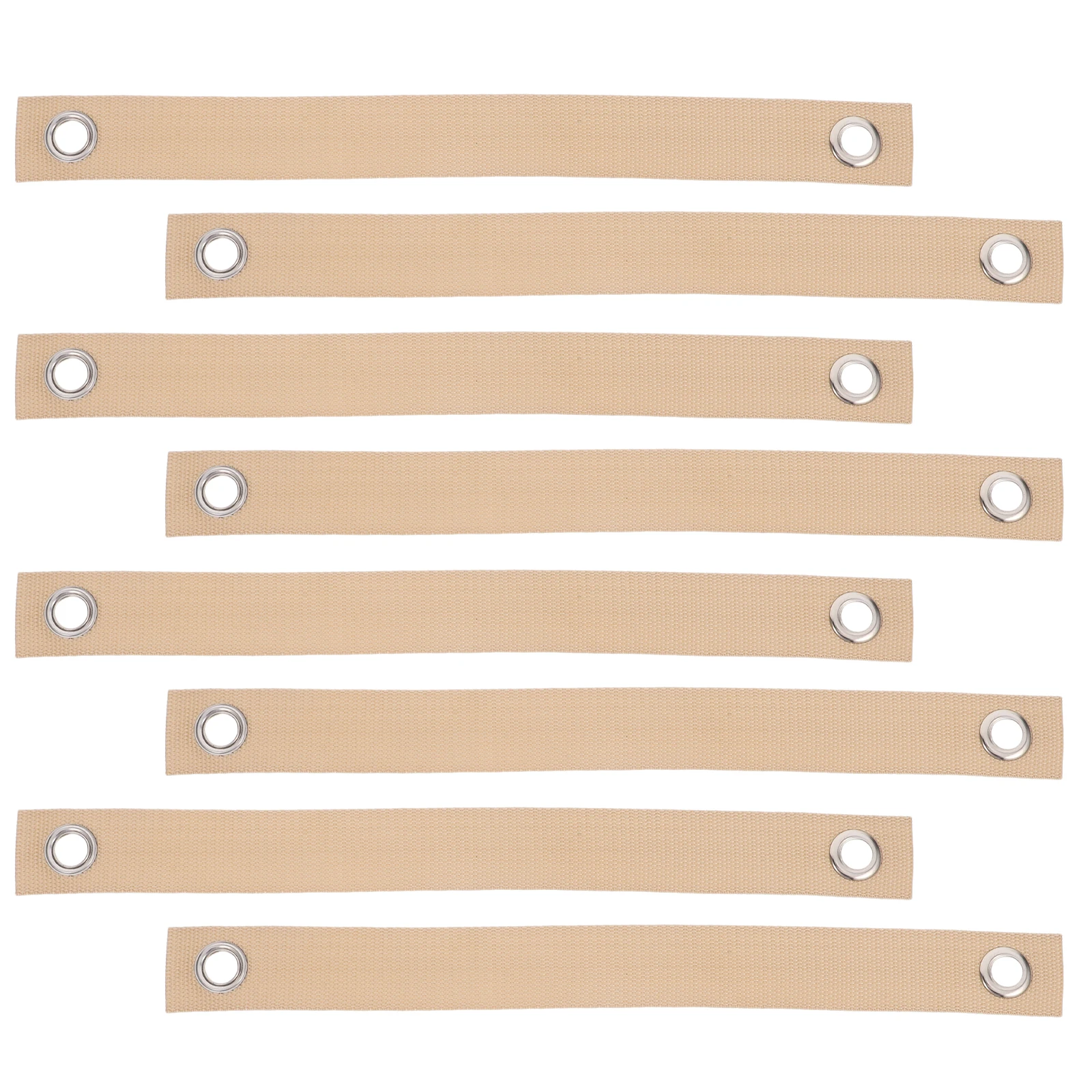 

8pcs Heavy Duty Tree Straps Nylon Grommet For Staking Support Straight Growth Hurricane Protection Plant Stabilization Wide