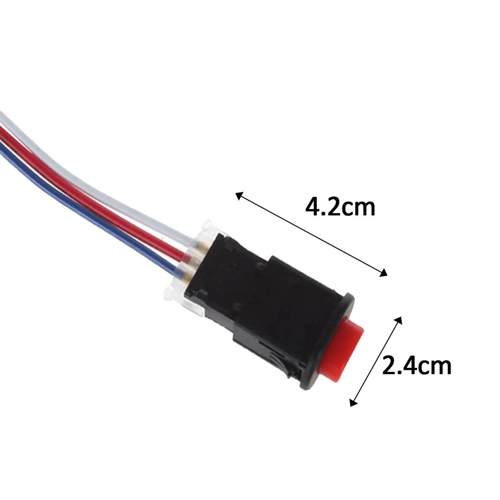 オートバイの危険ライトスイッチ、フラッシュ警告、ハンドルバーの取り付けが簡単