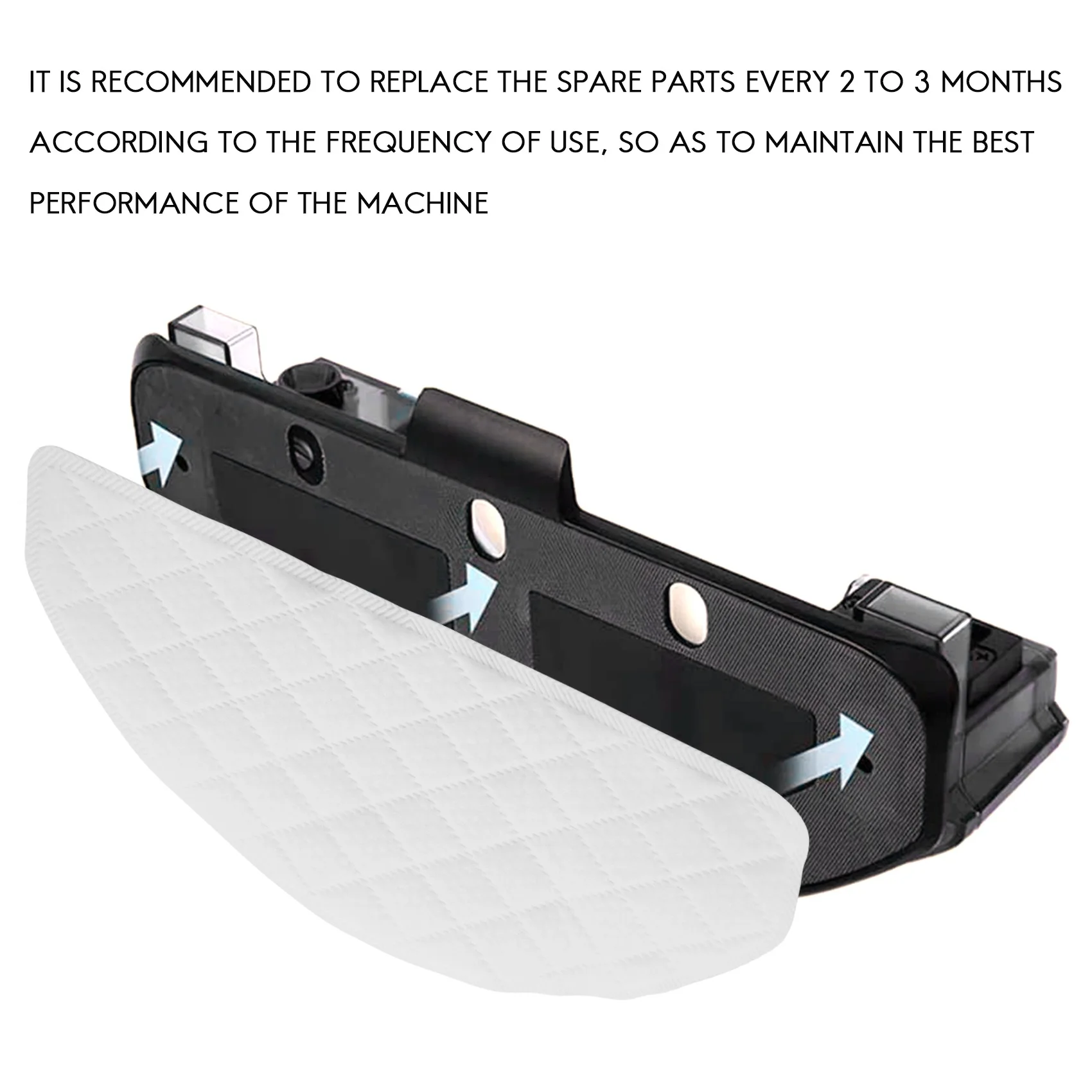 40 قطعة الخرق المتاح ل Ecovacs Deebot Ozmo T8 مكنسة كهربائية ممسحة الملابس تنظيف منصات قطع الغيار