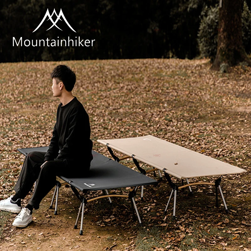 Mountainhike-접이식 캠핑 침대 초경량 아웃도어 휴대용 캠프 침대 성인용 아웃도어 하이킹 피크닉 접이식 슬리핑 침대, 캠핑용 피크닉 간이침대