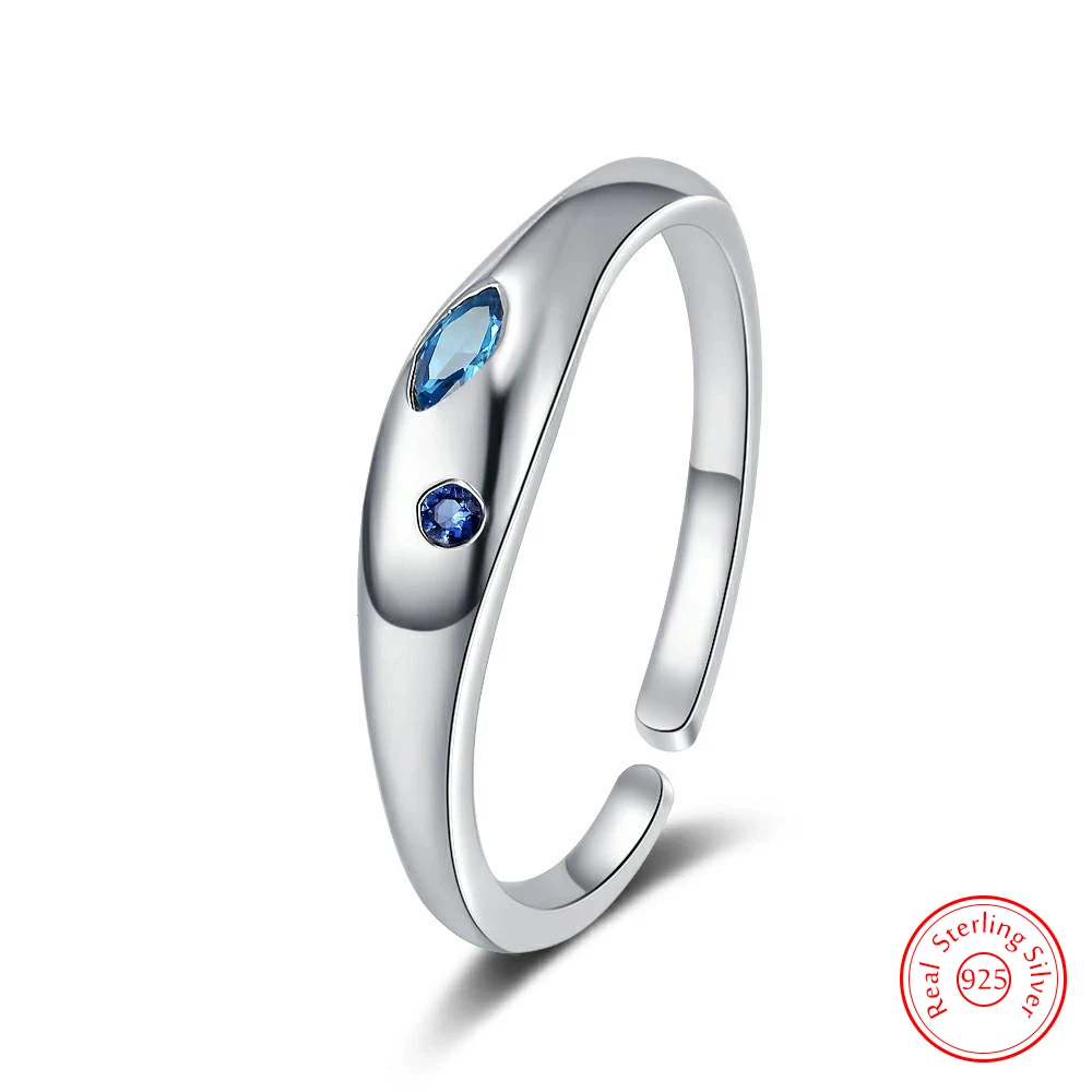 

New Quality Women's 925 Sterling Silver Crystal Jewelry Ring Fashion FQL25110