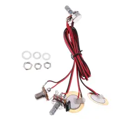 6.35mm Jack Piezo Pickup Transducer for Acoustic Guitar Ukulele Banjo Parts,Acoustic Guitar Ukulele Mandolin Parts