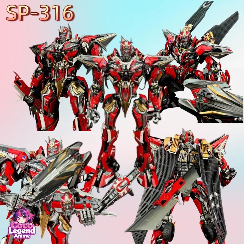 

In Stock Iron Saint SP316 SP-316 Sentinel Prime Iron Saint DLX Scale Alloy Finished Movable Model Toy Collectibles Gifts