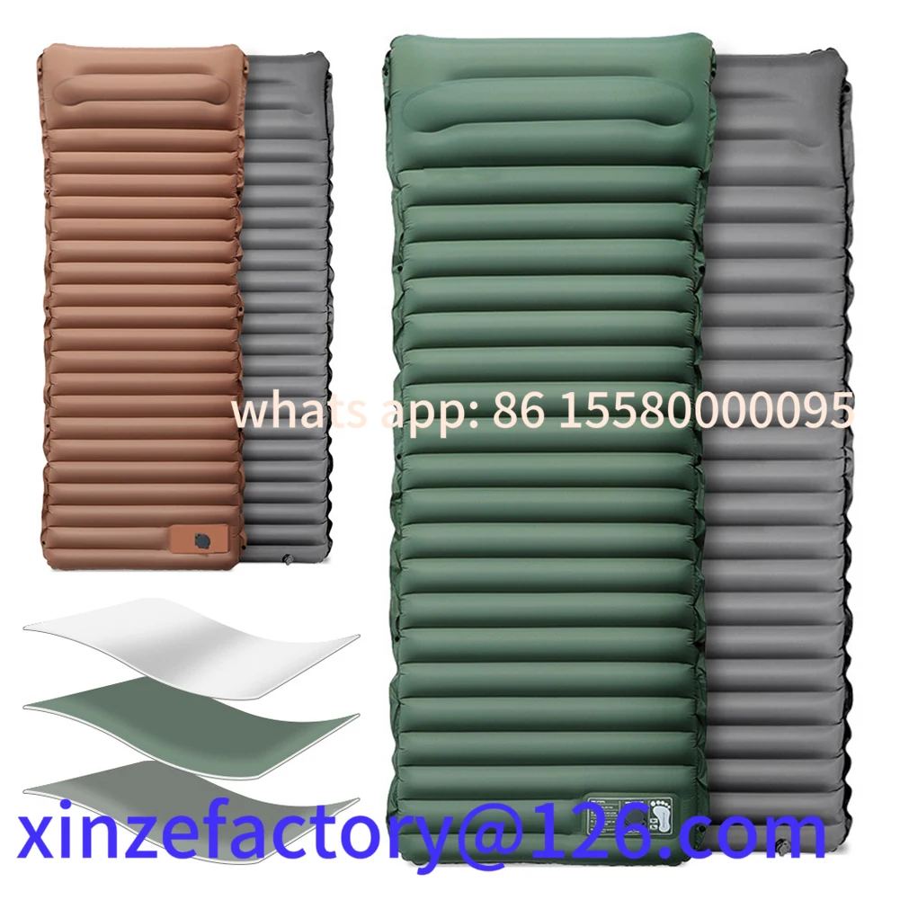 

Be suitable for 10cm Self-Inflating Sleeping Mat with Foot Pump & Pillow Ultralight Camping Mat Lightweight