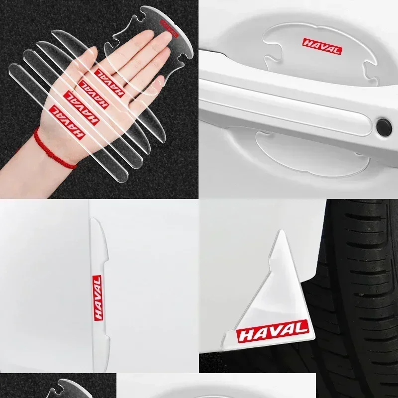 Автомобильная невидимая крышка двери защита углов для Great Wall HAVAL H2 H6 H7 H8 H9 H2S M4 M6 C50 Voleex C30 комплект защитный