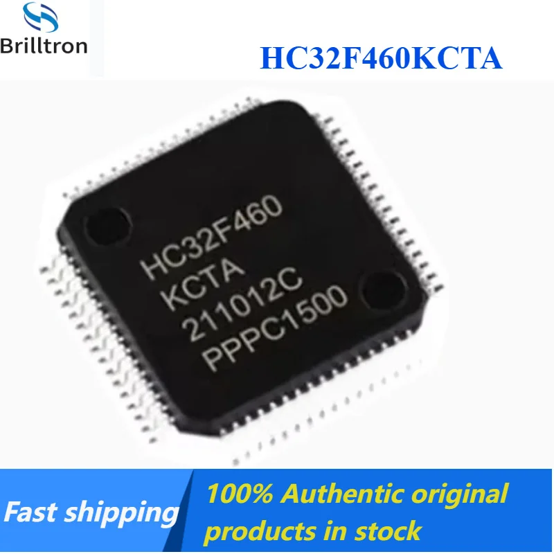 5-20pcs-hc32f460kcta-hc32f460-hc32f-lqfp-64-chip-ic-mcu-estoque-original-disponivel-envio-rapido
