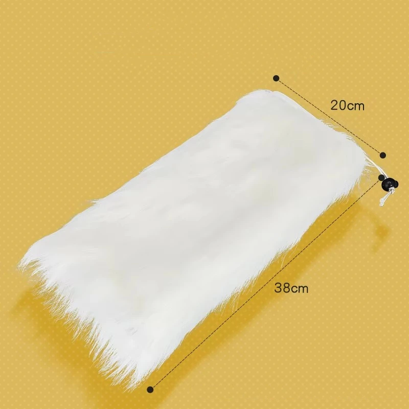 Fursuit Paw Extension Sleeves Plush Handmade Cute Fursuit Accessory Custom-made Solid Color