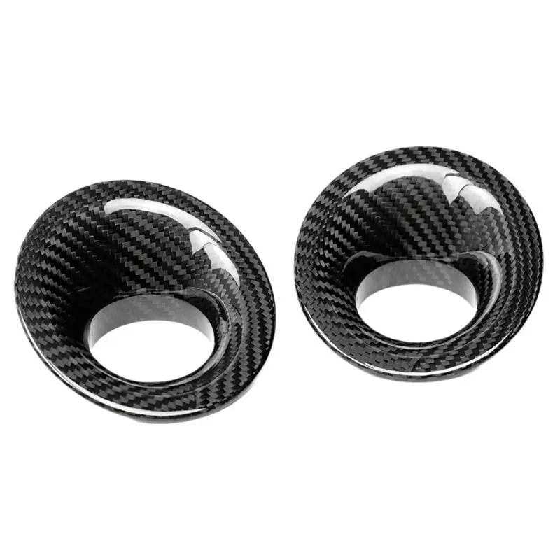 

Накладки на передние противотуманные фары из настоящего карбона AC54, декоративные рамки, аксессуары для Dodge Challenger 2015-2023