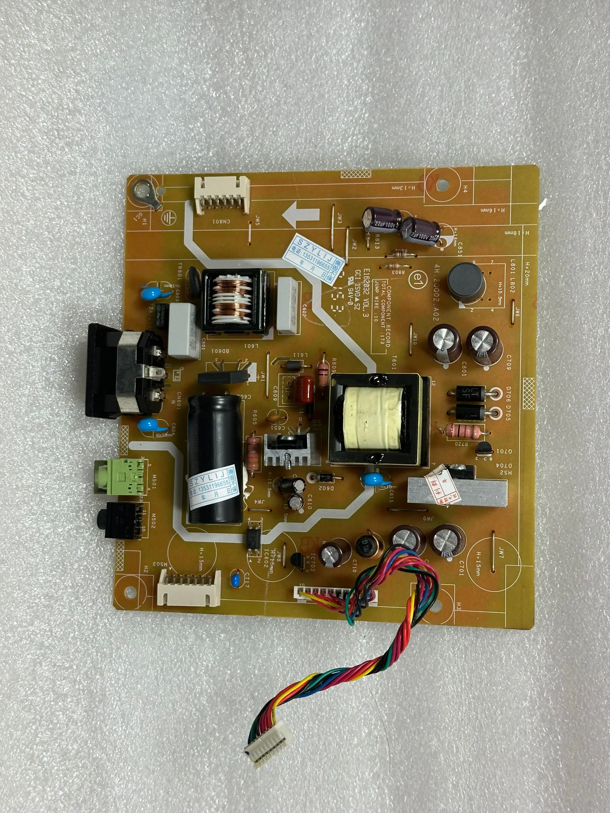 Original RL2755-B RL2755HM power supply board BENQ 4H.2QQ02.A02