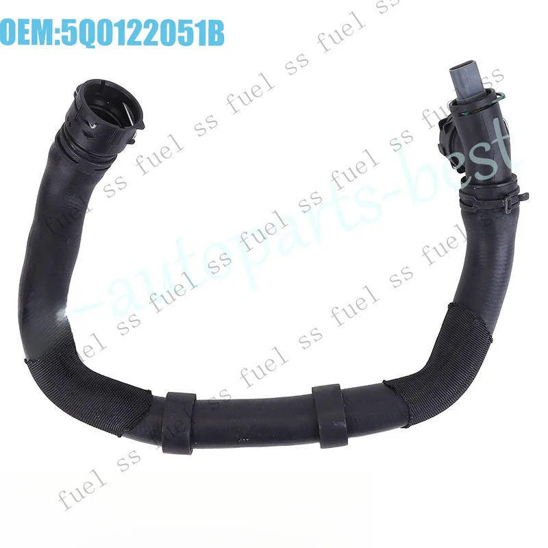 Шланг радиатора S+ 5Q0122051B для VW GOLF Mk7 1.8, нижний, 2014-2020, CJSB, охлаждающая жидкость Gates