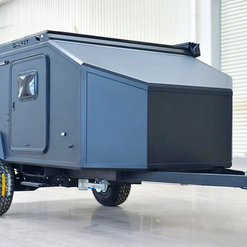 Fiberglass Camper Trailer Overhead Camper Offroad Camper Hybrid Advantage Off-road Trailer Comes With Solar Panel