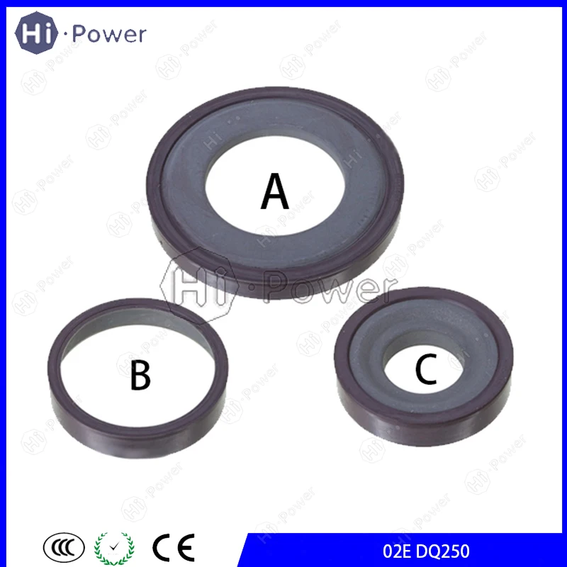 DQ250 02E DSG 6 Sp Auto Transmission Speed Sensors Magnetic Ring Kit Input Shaft 2-4-6 Input Shaft 1-2-5-6 Shaft Rev 6th 5th