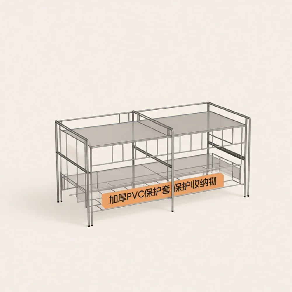 Sports Equipment Garage Storage - Space Saving Badminton Racket Rack Tennis