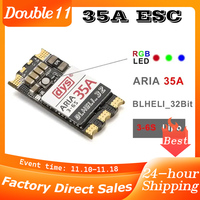 DYS Brushless ESC Aria BLHeli_32bit 35A 35amp 3S-6S Dshot1200 Ready Built-in Current Meter Sensor  For RC Models Quadcopter Part