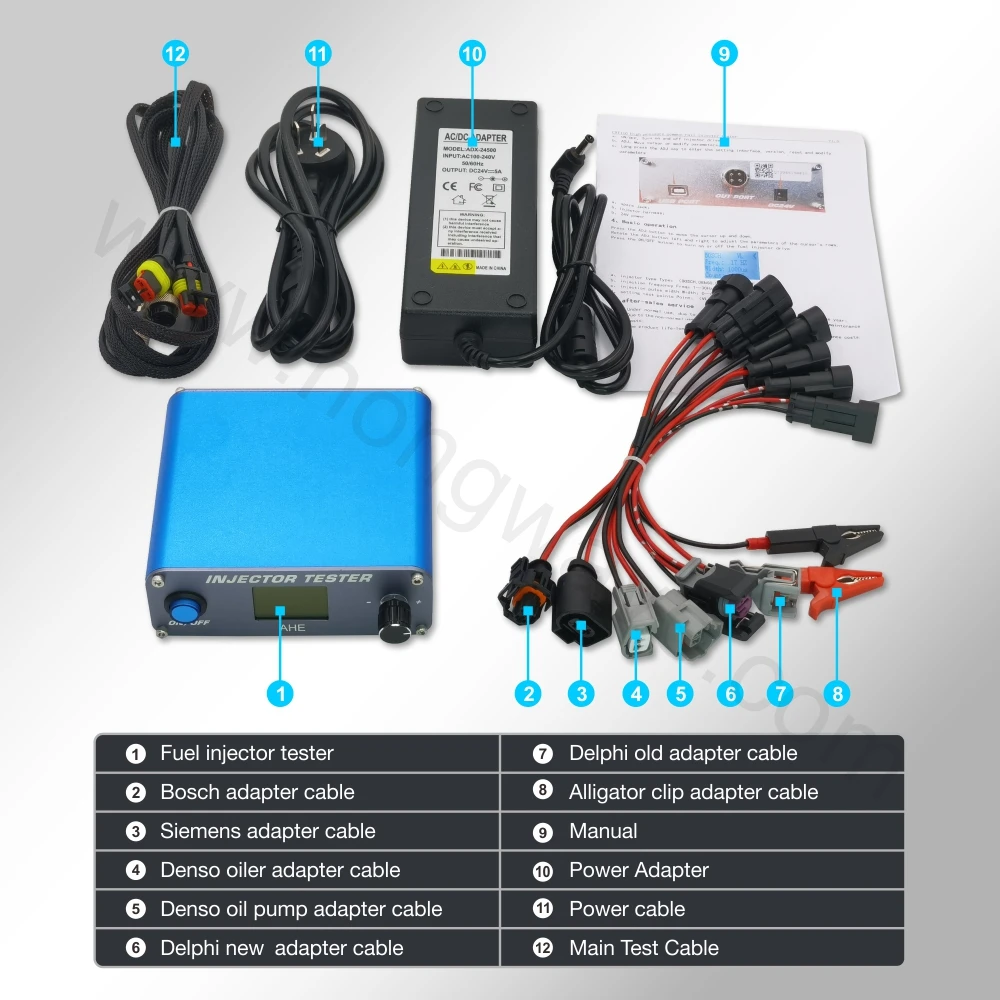 CRI120 Coil Piezo Fuel Diesel Injector Tester With AHE USB Function For Bosch Denso Delphi Common Rail Injector Tester