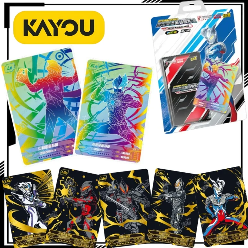 

KAYOU Official Ultraman Colorful Edition Ninth Series Cards Cartoon Ultraman Collectible Cards Anime Merchandise Holiday Gift