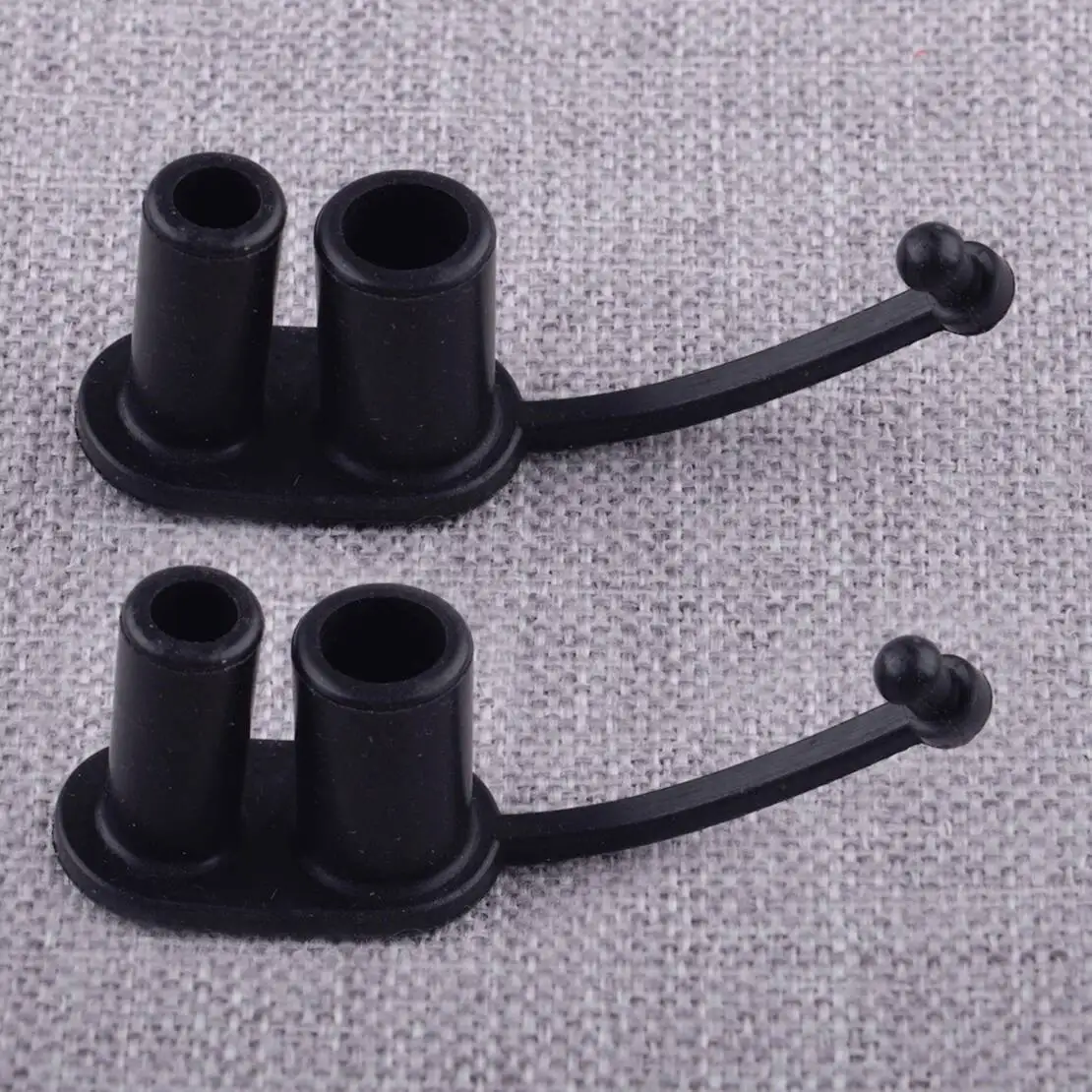 

2 шт., защитная крышка топливного разъема, подходит для подвесного двигателя Mercury 4 5 6 8 9,9 10 15 20 25 30 л.с., черная резина 6BX-2476U-00 878311