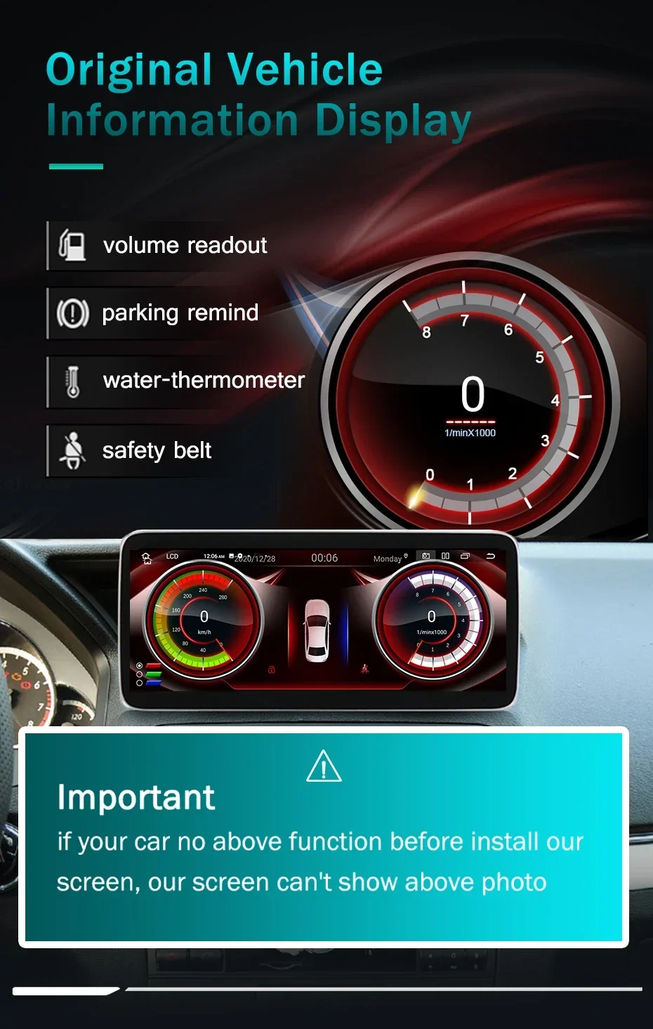 1920*720P Bildschirm Auto Radio Drahtlose Carplay Android 14 Auto Stereo Für BMW 1 Serie E81 E82 e87 E88 2007-2012 Multimedia Player – Detail 19