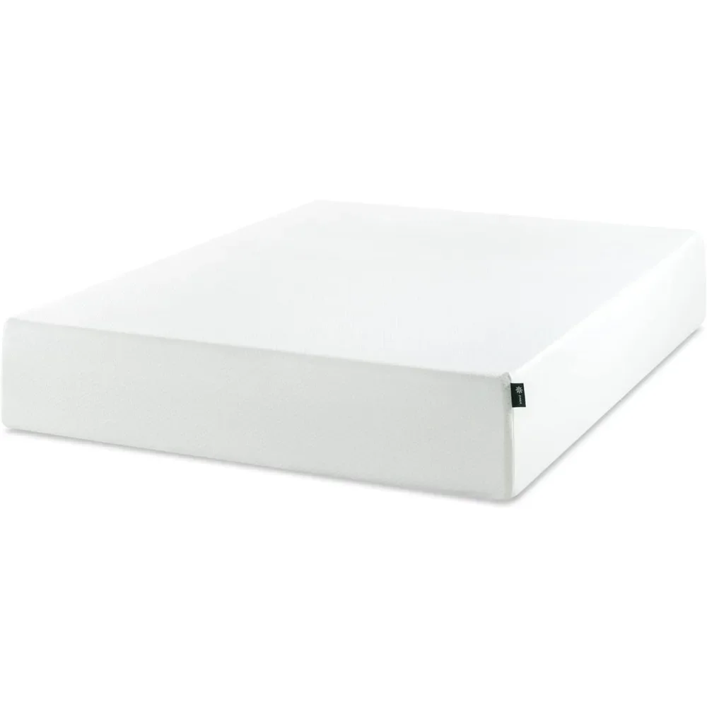 Matelas en mousse à mémoire de forme de thé vert dans une boîte, support de contour personnalisé Danse eté, mousse de base robuste, sans violet, 12 po