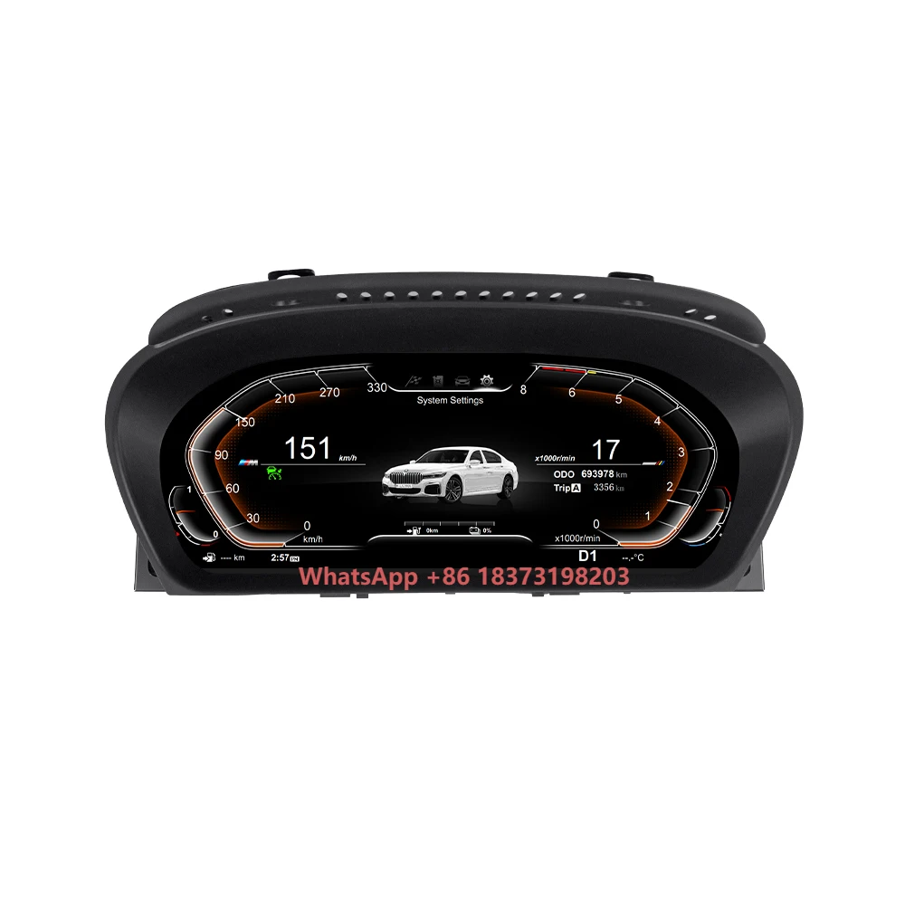 

Digital Instrument Cluster for BMW 5 Series CIC/CCC E60/E61/E62/E63/E64 2003-2009 Gauges Cockpit LCD Dashboard Speedometer