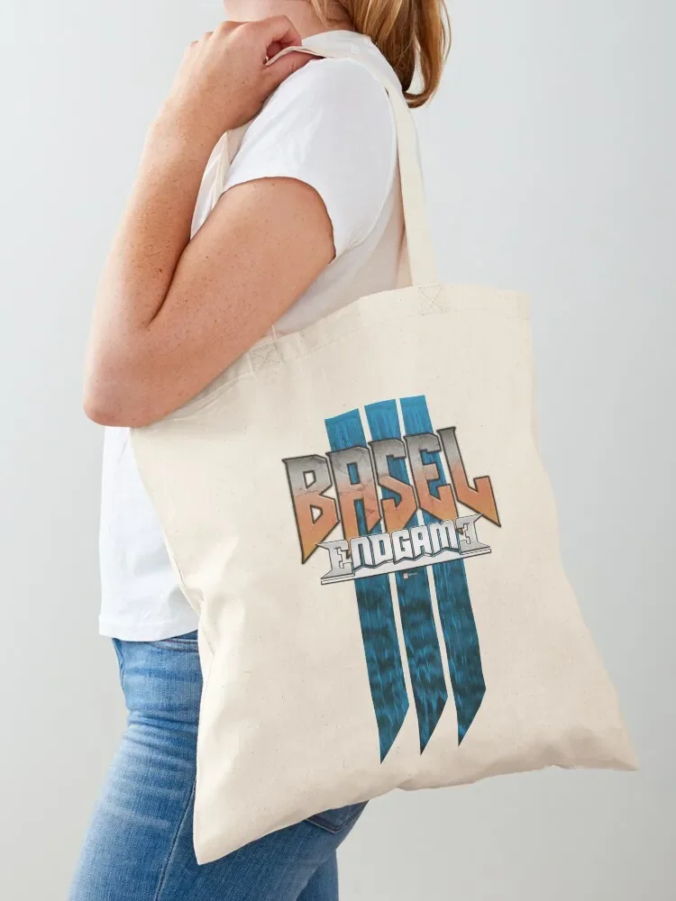

Basel III: Endgame Tote Bag foldable reusable bag woman shopping bag Gift tote men's