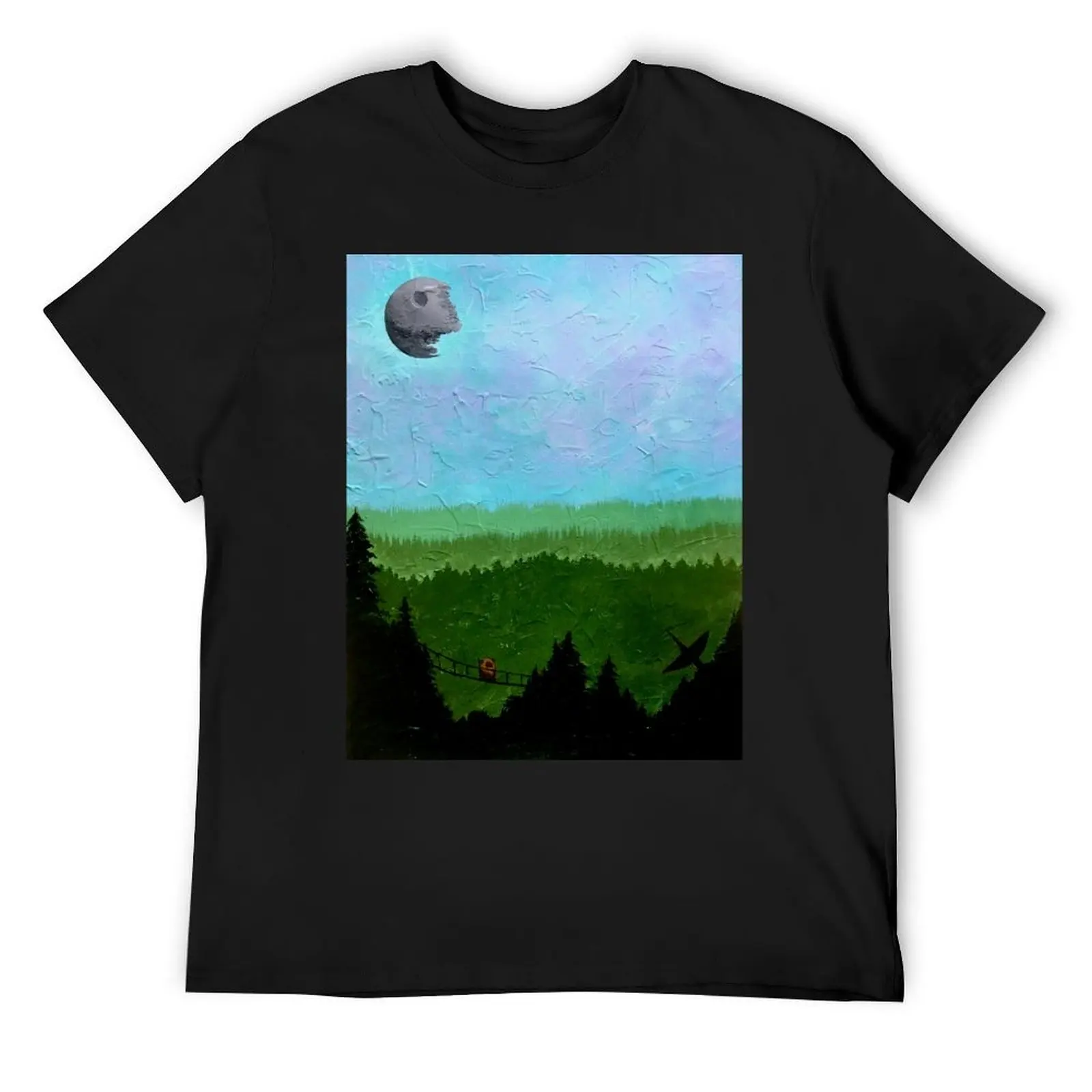 Forest Planet T-Shirt cotton graphic tees man t shirt plus size tops graphic t shirts mens t shirt graphic