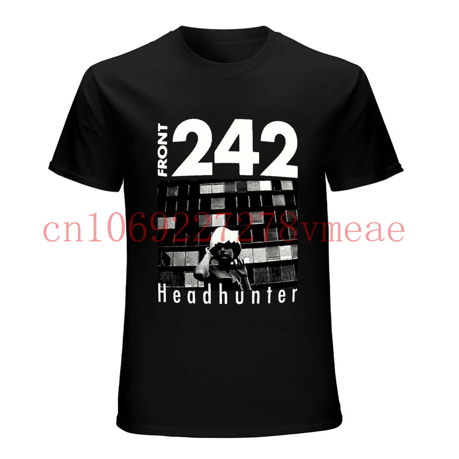 Front 242 Headhunter Band Shirt EBM Electronic Body Music Industrial Music Alternative Fashion Goth Shirt