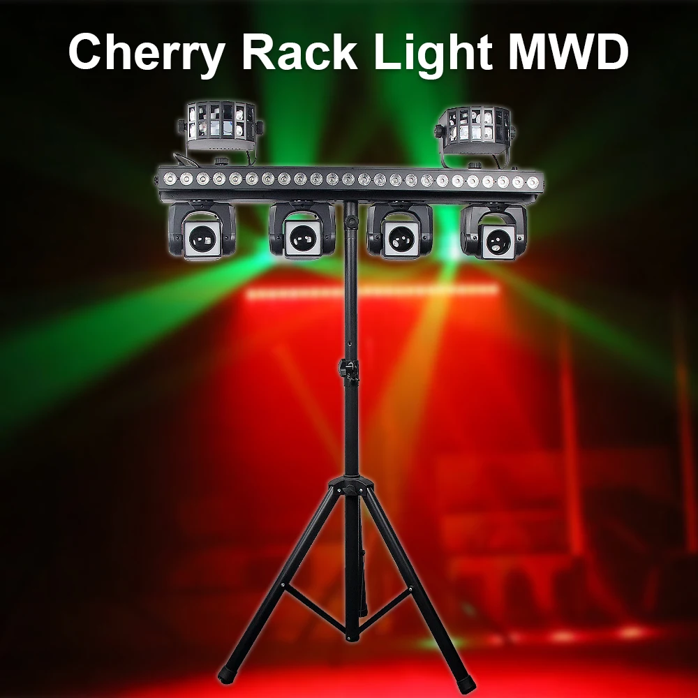 

250W Beam Moving Head Light 4x40W RGBW Derby 24x2W Wash Strobe DMX512 RDM 21CH 68CH Sound Activated for DJ Club Party Event