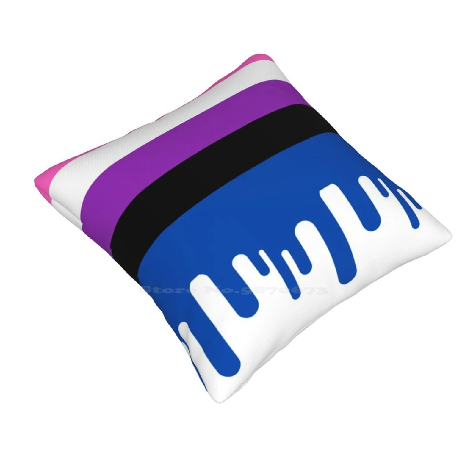 Genderfluid Pride Home Sofa Car Waist Throw Pillowcase Pride Day Pride Month Pride Weak Genderfluid Pride Flag Genderfluid Flag