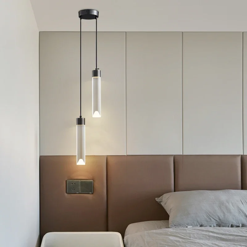 ABEL Modern Gold LED Pendant Light 3 Colors Simply Creative Decorative Brass Hanging Lamp for Home Bed Room