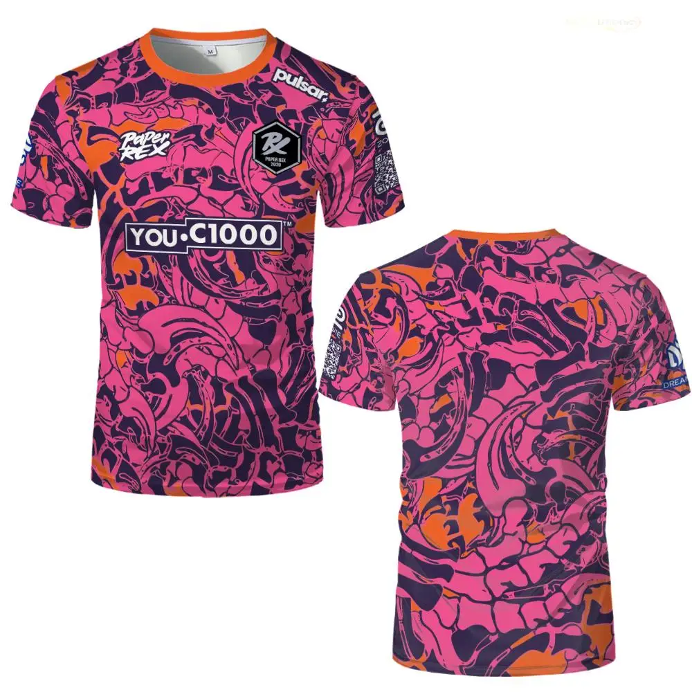 Paper Rex PRX 25/26 公式ユニフォーム Paper Rex 25/26 Match Jerseys PRX Valorant Esports League Training