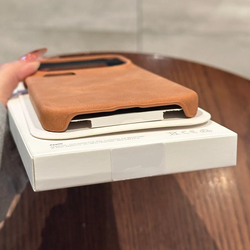 حافظة مغناطيسية من جلد الغنم الرجعية لهاتف XiaoMI 17 17ProMax 15 14 K80 K70 E Turbo4 Pro Ultra لغطاء Magsafe المقاوم للصدمات غير اللامع #3