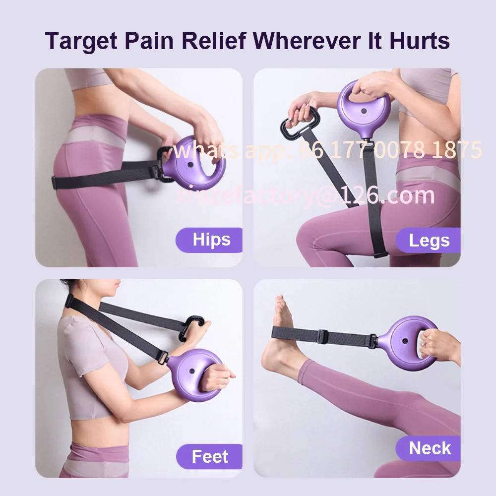 

Customizable Multifunctional Fascia Belt Fascia Vibrating Massage Machine Portable Fitness Deep Tissue Muscle Relax for Body