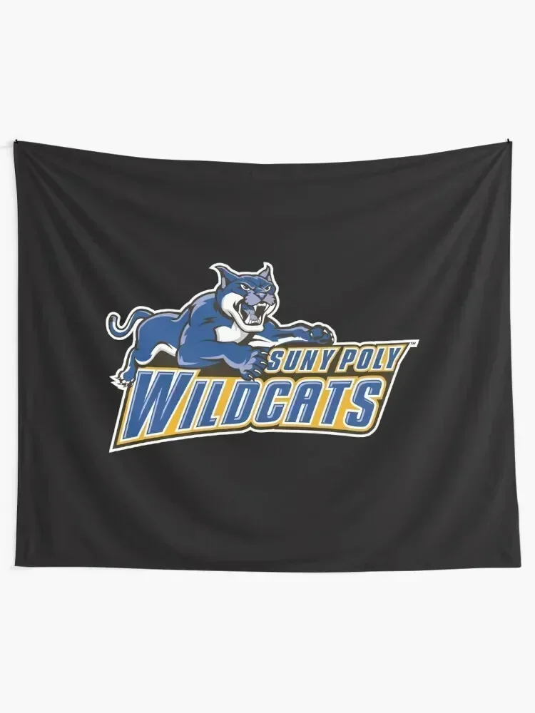 SUNY Polytechnic Institute wild cats Tapestry Room Decoration Aesthetic Decoration Room Carpet On The Wall Tapestry