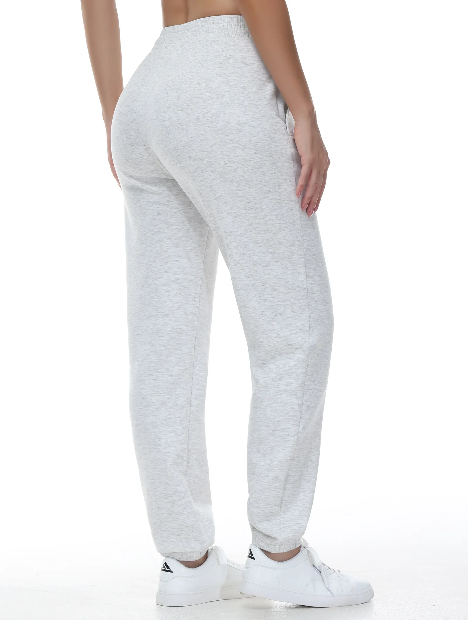 THE GYM PEOPLE Women's Baggy Cinch Bottom Sweatpants Lightweight Workout Joggers Pants with Pockets