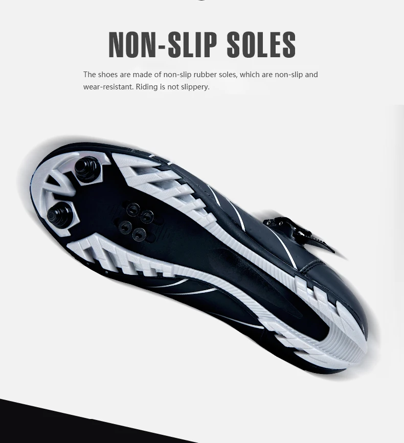 Herren Rennrad-Fahrradschuhe Damen Radsport-Schuhe Kompatibel mit SPD&Look Delta Cleats Outdoor Mountainbike-Fahrradschuhe – Detail 7