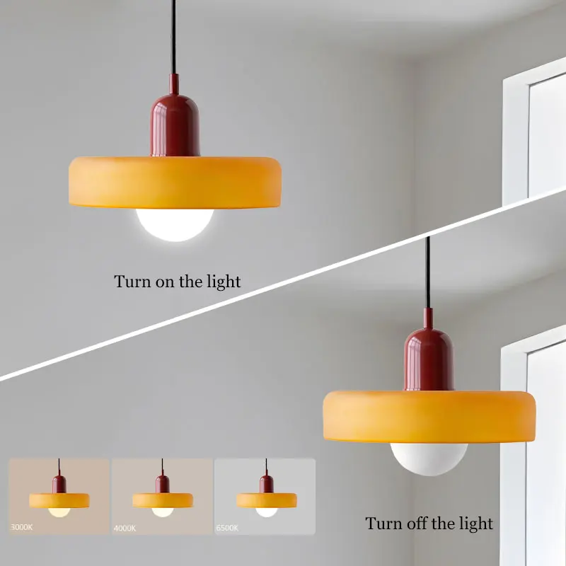 Intérieur E27 coloré LED cordon pendentif lumières suspendu éclairage suspendu pour Restaurant cuisine nordique lustre lampes pour Foyer
